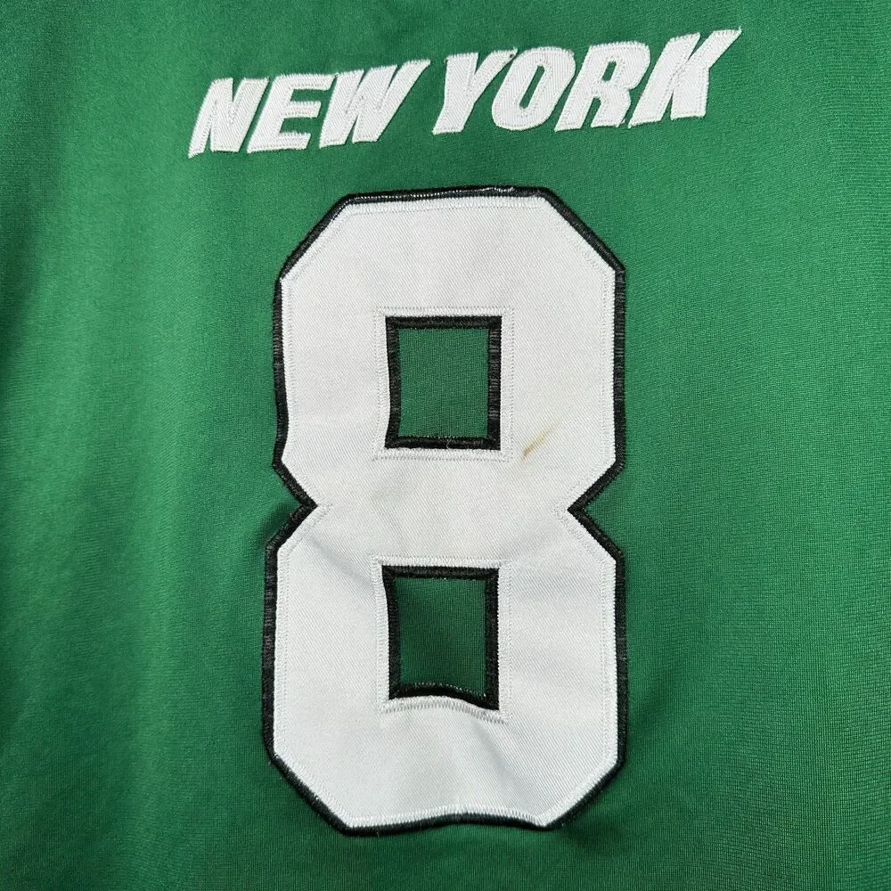 Nike New York Jets NFL Jersey Mens Large Elijah Moore #8 Green Football Shirt